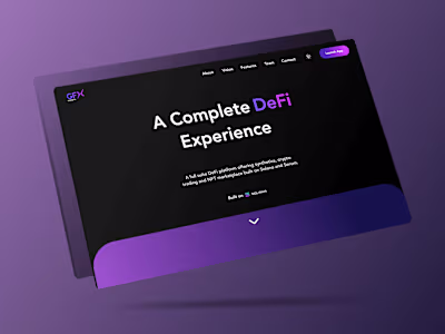 UI/UX Design for Web and Mobile App, Landing Design