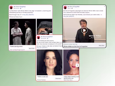 Social Media Strategy for Off-Broadway Play