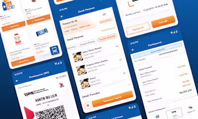 POS Mobile App UI