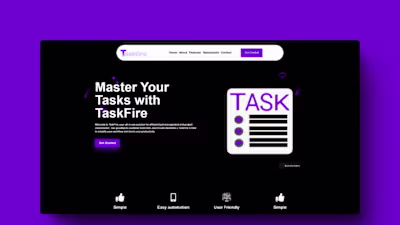 TaskFire Task Management System Website