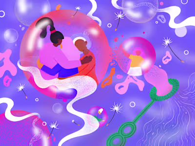 Shrinking Friendship Bubbles