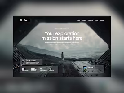 Today’s hero section 🪐