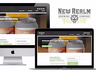 New Realm Brewing Co. Website