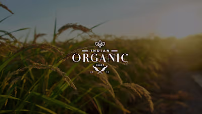 Branding and Identity Design Indian Organic Shop