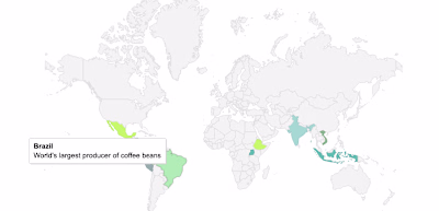The Ultimate World Coffee Map
