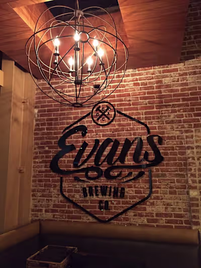 3D Signage Production for Evans Brewing