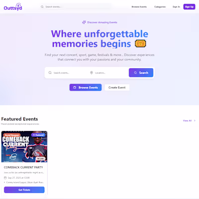 An Event Ticketing Platform for the Modern Age