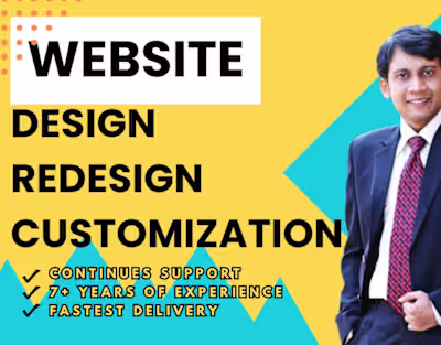 Website development and design
