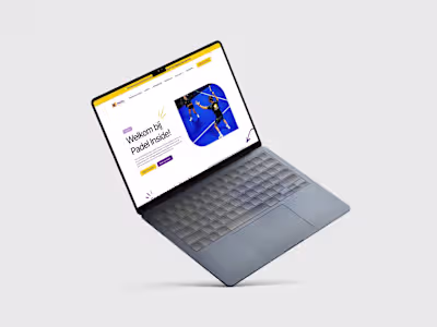 Website for Padel Inside Zwolle