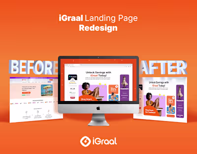 iGraal Landing Page Redesign