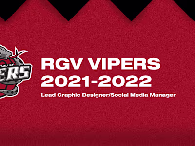 RGV Vipers Social Media 2021-2022