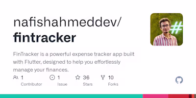 FinTracker - Expense Tracker App
