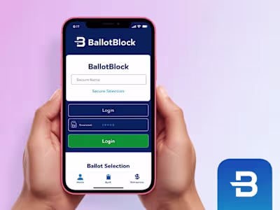 BallotBlock - A Blockchain based voting system 