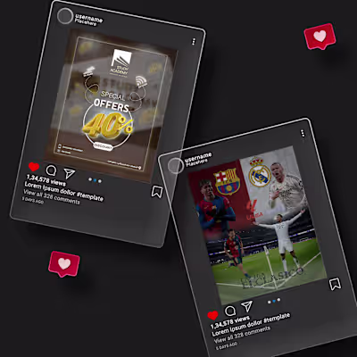 A curated collection of posters and design projects created ...