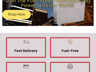 E-commerce website 