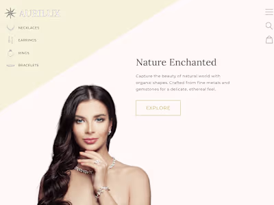 Crafting an Elegant Online Presence: Aurilux 