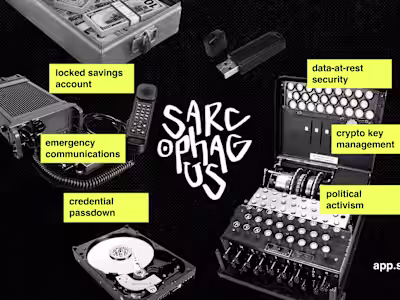 Sarcophagus | Visual Brand Identity 