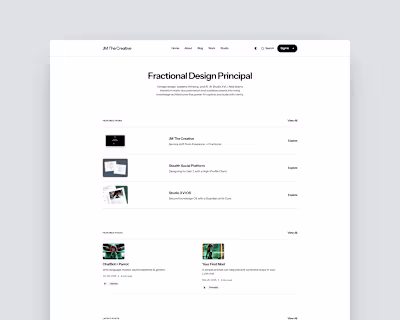 Ghost Website & Newsletter