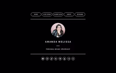 Amanda Melissa - Social Media and Personal Brand Strategist
