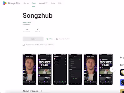 Songzhub - A Music Sharing Platform