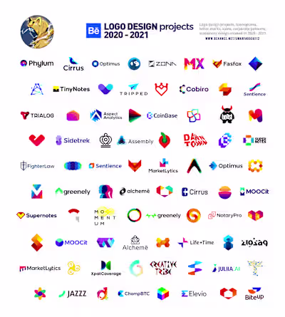 logofolio 2020-2023 on Behance