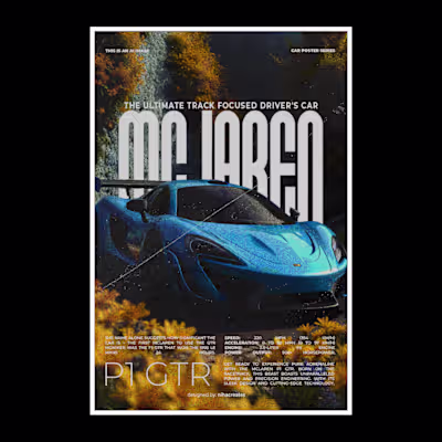 Car Poster Design