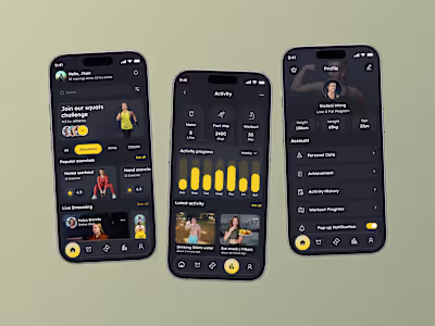Fitness App Mobile Exploration