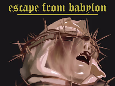 Escape from Babylon Illustration