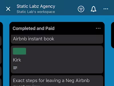 Project Management for Static Labz agency
