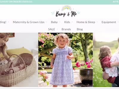 Bump & Me – Online boutique for parents, babies and kids 