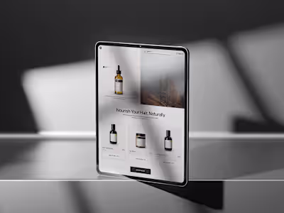 Pure - Skincare Website (Shop)