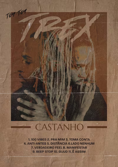 Cover Album of Tóy Tóy Trex - Castanho