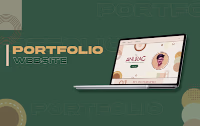 Portfolio Website - Landing Page 