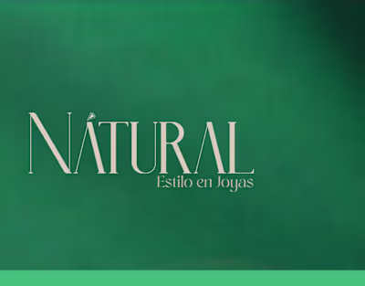 NÁTURAL JEWELRY | BRANDING