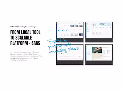 From Local Tool to Scalable Platform