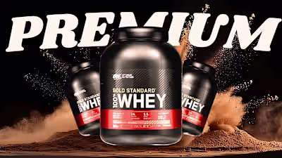 Showcase Whey Advertisement.