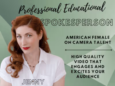 Educational Video Spokesperson Content Sample
