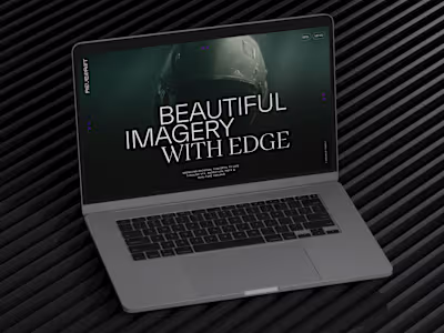 An award-winning Website Design for Motion Graphics & 3D Studio