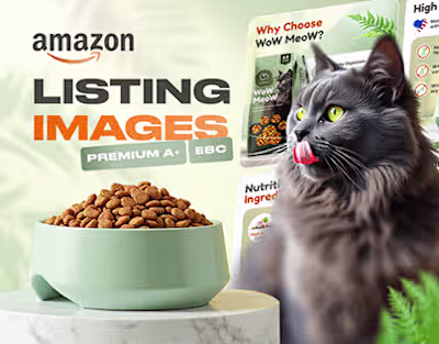 Amazon Listing Images | A+ Content | Cat Food