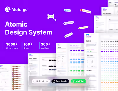Atoforge-Atomic Design System