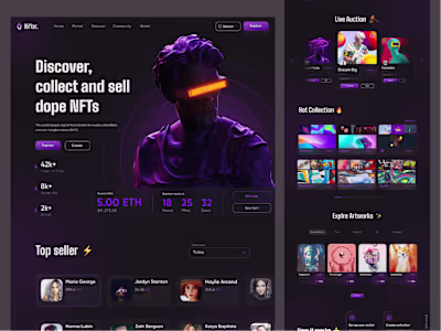 NFT Marketplace Ux/Ui
