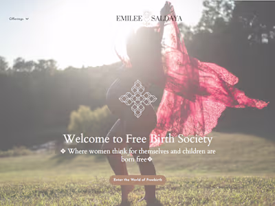 Kajabi Website Rebuild & Stripe Automation for Freebirth Society