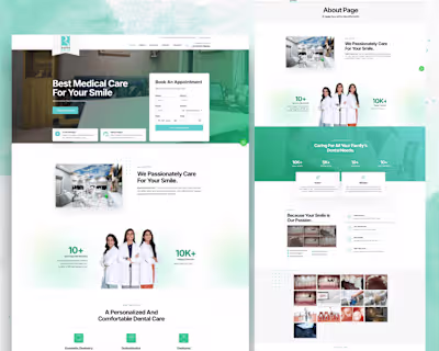 Website for a Dental Clinic