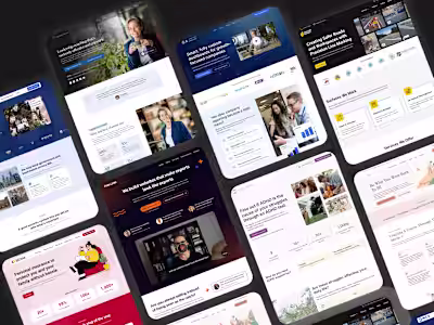 Some of my work in a snapshot