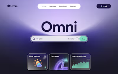 Omni Browser – Custom Brave-Based Browser
