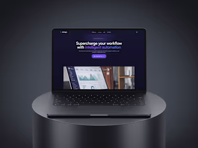 AiMagic – Cinematic SaaS Landing Page