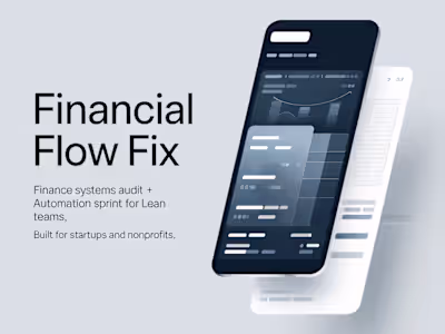 Financial Flow Fix: Streamline Your Financial Systems