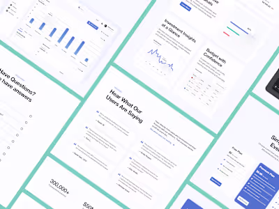 SaaS Landing Page (Web Design)