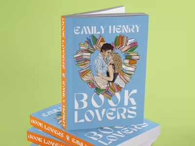 Cover Art for 'Book Lovers' by Emily Henry