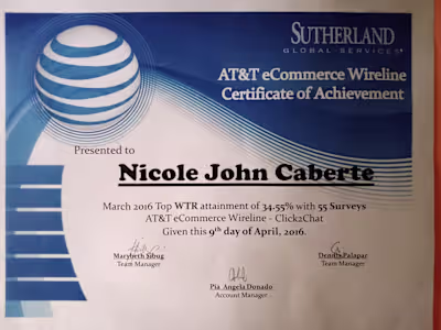 Customer Service Representative